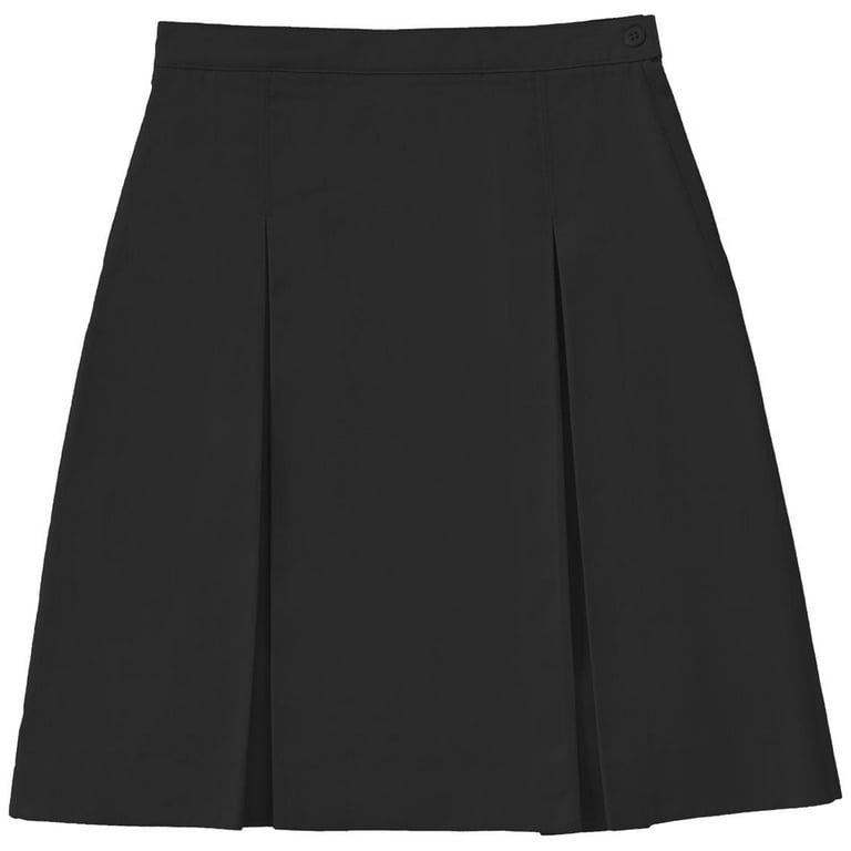 Black pleated skirt size 16 hot sale