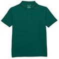 thumbnail image 1 of Classroom School Uniforms Big Kid Moisture Wicking Polo CR860Y, XL, SS Hunter Green, 1 of 3