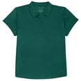 thumbnail image 1 of Classroom School Uniforms Adult Moisture Wicking Polo CR864X, 3XL, SS Hunter Green, 1 of 3