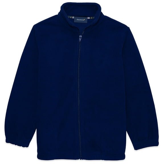 Classroom School Uniforms Adult Polar Fleece Jacket 59204, 3XL, Dark Navy