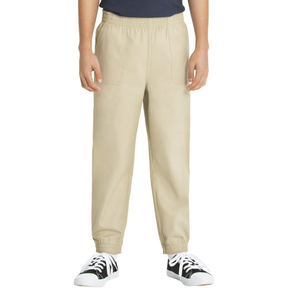 Classroom School Uniforms Adult Pull-On Jogger Pant for Men and Women with Elastic Waist