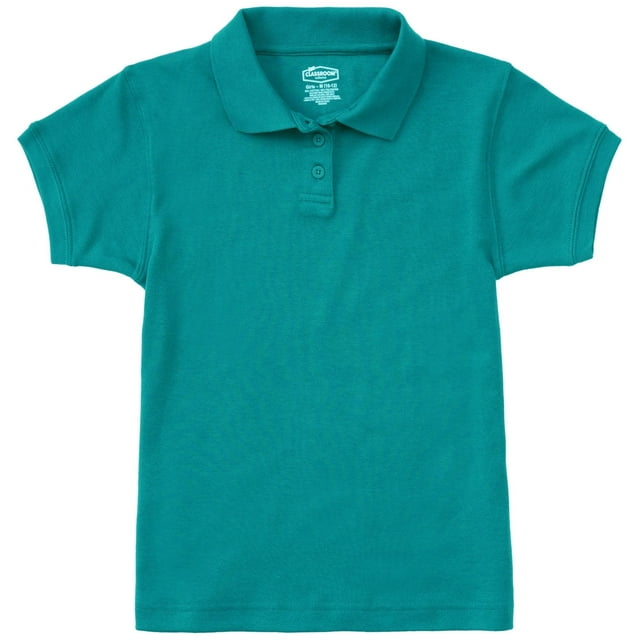 Classroom School Uniforms Short Sleeve Fitted Interlock Polo CR858