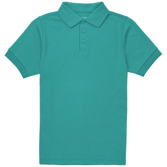 Classroom School Uniforms Adult Short Sleeve Interlock Polo CR891