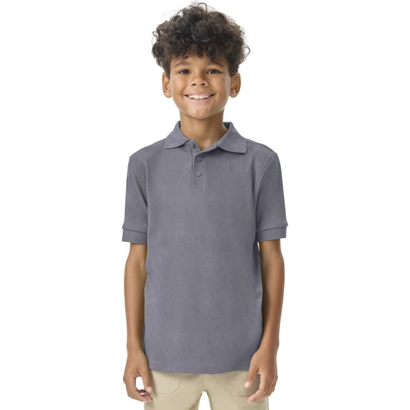 Classroom School Uniforms Adult Short Sleeve Interlock Polo CR891