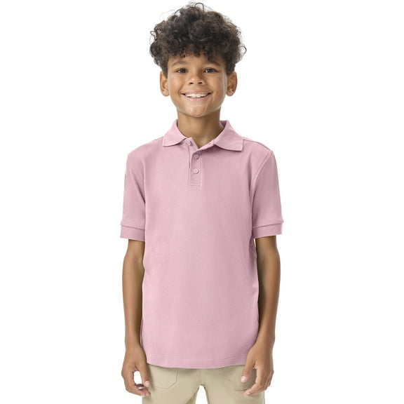 Classroom School Uniforms Adult Short Sleeve Interlock Polo CR891