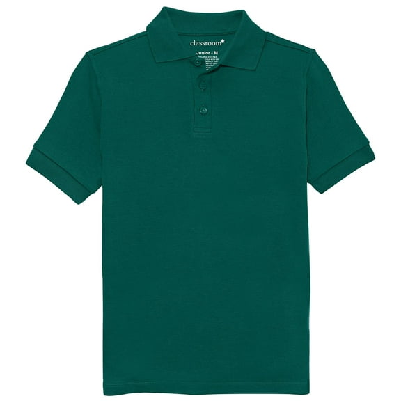 Classroom School Uniforms Adult Short Sleeve Interlock Polo CR891