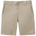 thumbnail image 1 of Classroom School Uniforms Adult Stretch Slim Fit Shorts 52484, 31, Khaki, 1 of 3