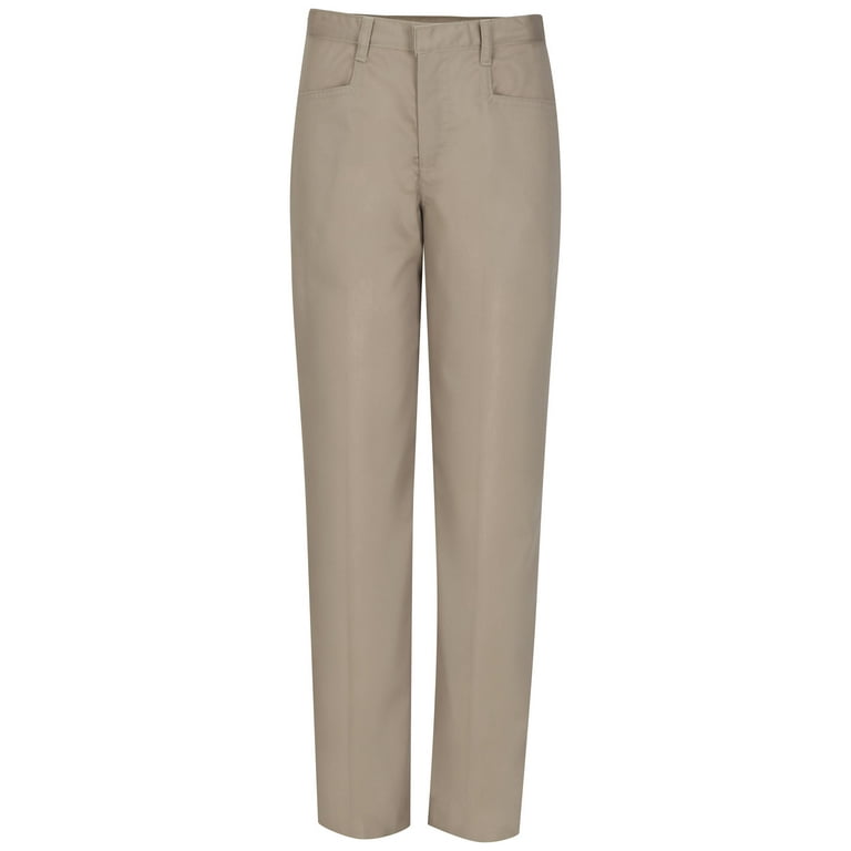 Classroom Uniforms 51074T Women S Tall Low Rise Pant Khaki 43416