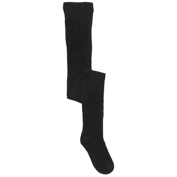 Classroom School Uniforms Big Kid Cable Knit Tights 5HF302, AVG, Black