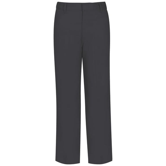 Classroom School Uniforms Big Kid Flat Front Pant 50363, 18H, Charcoal Grey