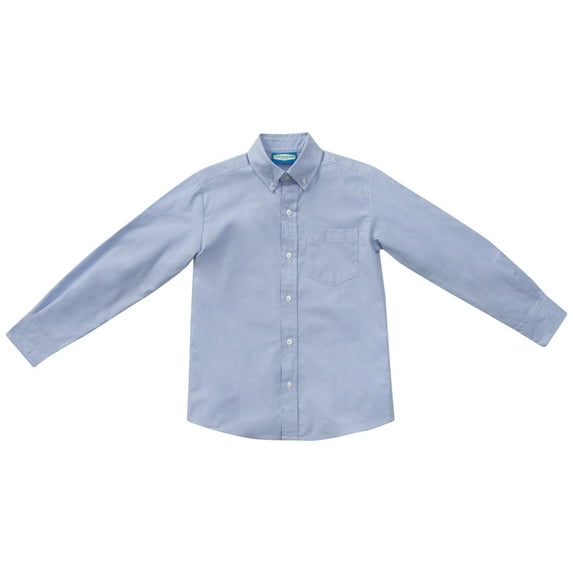 Classroom School Uniforms Big Kid Long Sleeve Oxford Shirt 57673