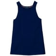 thumbnail image 1 of Classroom School Uniforms Big Kid Plus Prince Short Sleeve Seam Jumper 54913, 20h, Dark Navy, 1 of 3