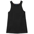 thumbnail image 1 of Classroom School Uniforms Big Kid Prince Short Sleeve Seam Jumper 54912, 7, Black, 1 of 3