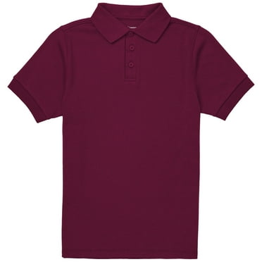 Classroom School Uniforms Adult Short Sleeve Interlock Polo CR891