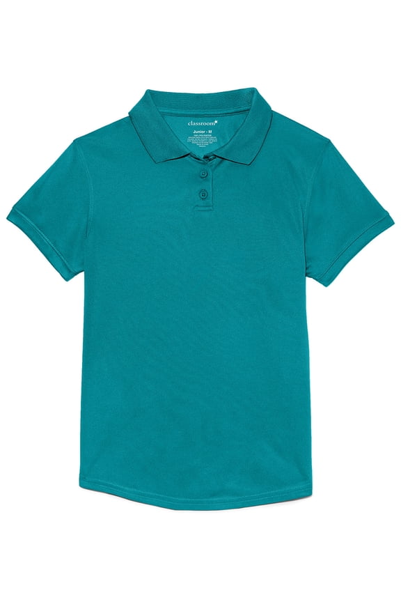 School Uniforms Big Kid Short Sleeve Moisture Wicking Polo 58632