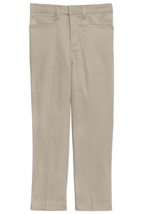 School Uniforms Big Kid Stretch Low Rise Pant 51072AZ, 8, Khaki