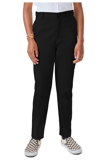 juniors black dress pants Black Long Sleeve Dress Shirt M main image 0
