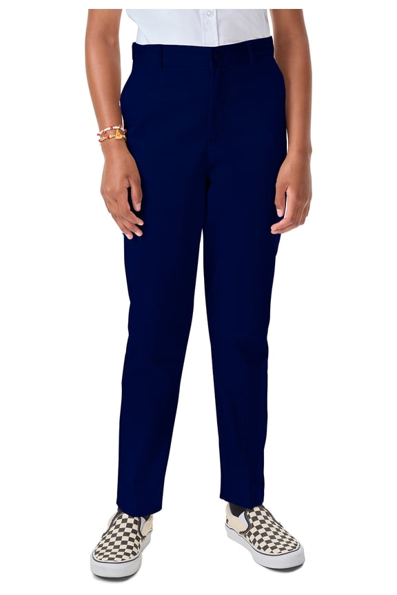 School Uniforms Little Kid Flat Front Pant CR101K
