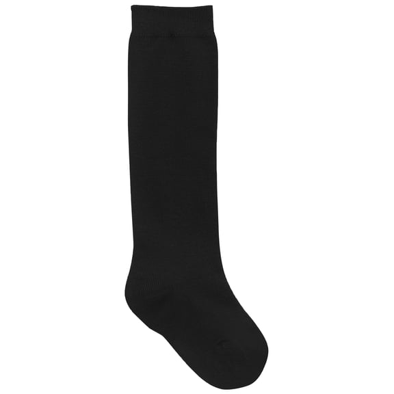 Classroom School Uniforms Little Kid Opaque Knee Hi 3 Pack Socks 5HF101, M, Black