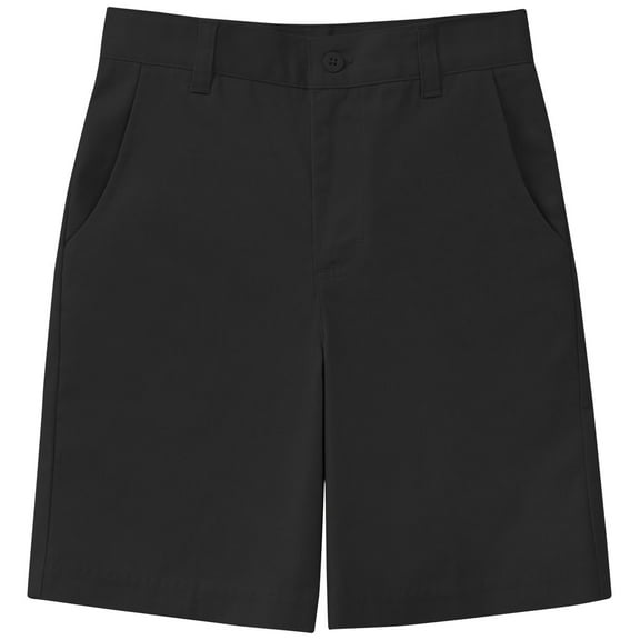 Classroom School Uniforms Little Kid Stretch Flat Front Shorts, 6X, Black, Little Girls, Female