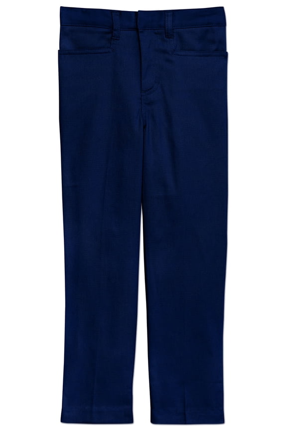 School Uniforms Little Kid Stretch Low Rise Pant 51071AZ, 4, Dark Navy