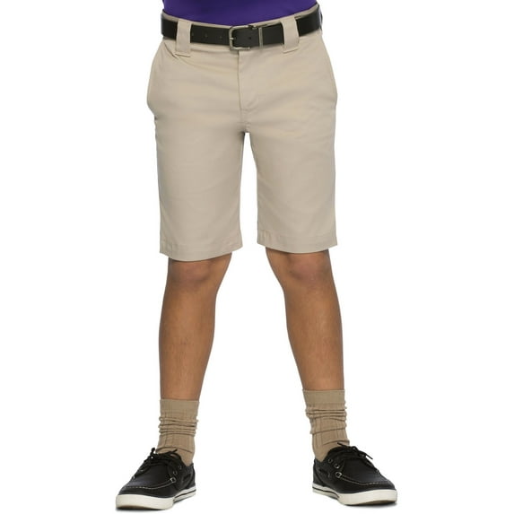 Classroom School Uniforms Little Kid Stretch Slim Fit Shorts 52481A, 6, Khaki
