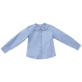 thumbnail image 1 of Classroom School Uniforms Long Sleeve Peter Pan Blouse 57882, 1 of 3