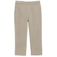 thumbnail image 1 of Classroom School Uniforms Toddler Flat Front Pant 50400, 2T, Khaki, 1 of 3