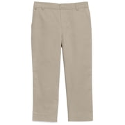 Classroom School Uniforms Toddler Flat Front Pant 50400, 3T, Khaki
