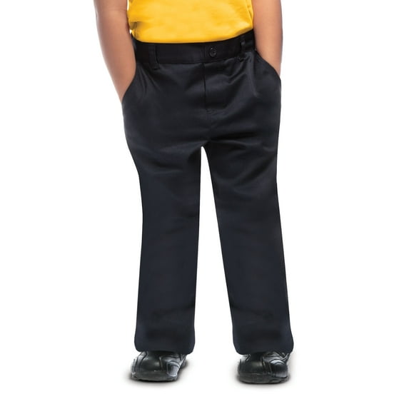 Classroom School Uniforms Toddler Flat Front Pant 50400, 4T, Dark Navy