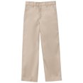 Classroom School Uniforms Elastic PullOn Toddler Flat Front Pant with