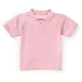 thumbnail image 1 of Classroom School Uniforms Toddler Short Sleeve Pique Polo CR832D, 4T, Pink, 1 of 3