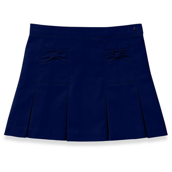 Classroom School Uniforms Toddler Stretch Bow Pocket Scooter 55980Z, 4T, Dark Navy