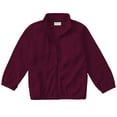 thumbnail image 1 of Classroom School Uniforms Toddler Zip Front Jacket 59200R, 4T, Burgundy, 1 of 3