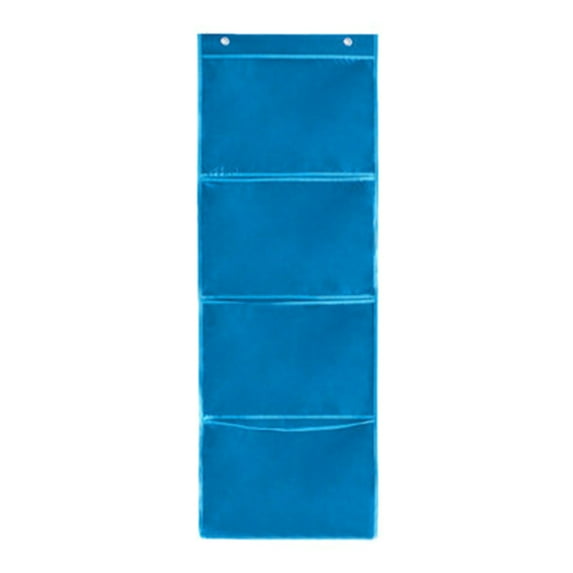 Classroom Storage Bag Pocket Chart Haning Wall File for Kindergartens Cards Homework Drawing Picture Display