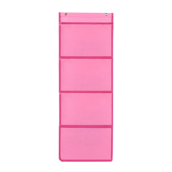 Classroom Storage Bag Pocket Chart Haning Wall File for Kindergartens Cards Homework Drawing Picture Display