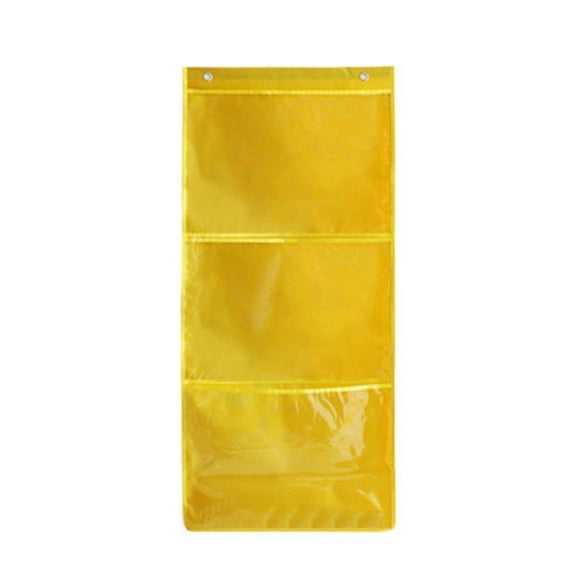 Classroom Storage Bag Pocket Chart Haning Wall File for Kindergartens Cards Homework Drawing Picture Display