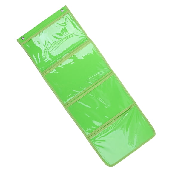 Classroom Storage Bag Pocket Chart Haning Wall File for Kindergartens Cards Homework Drawing Picture Display