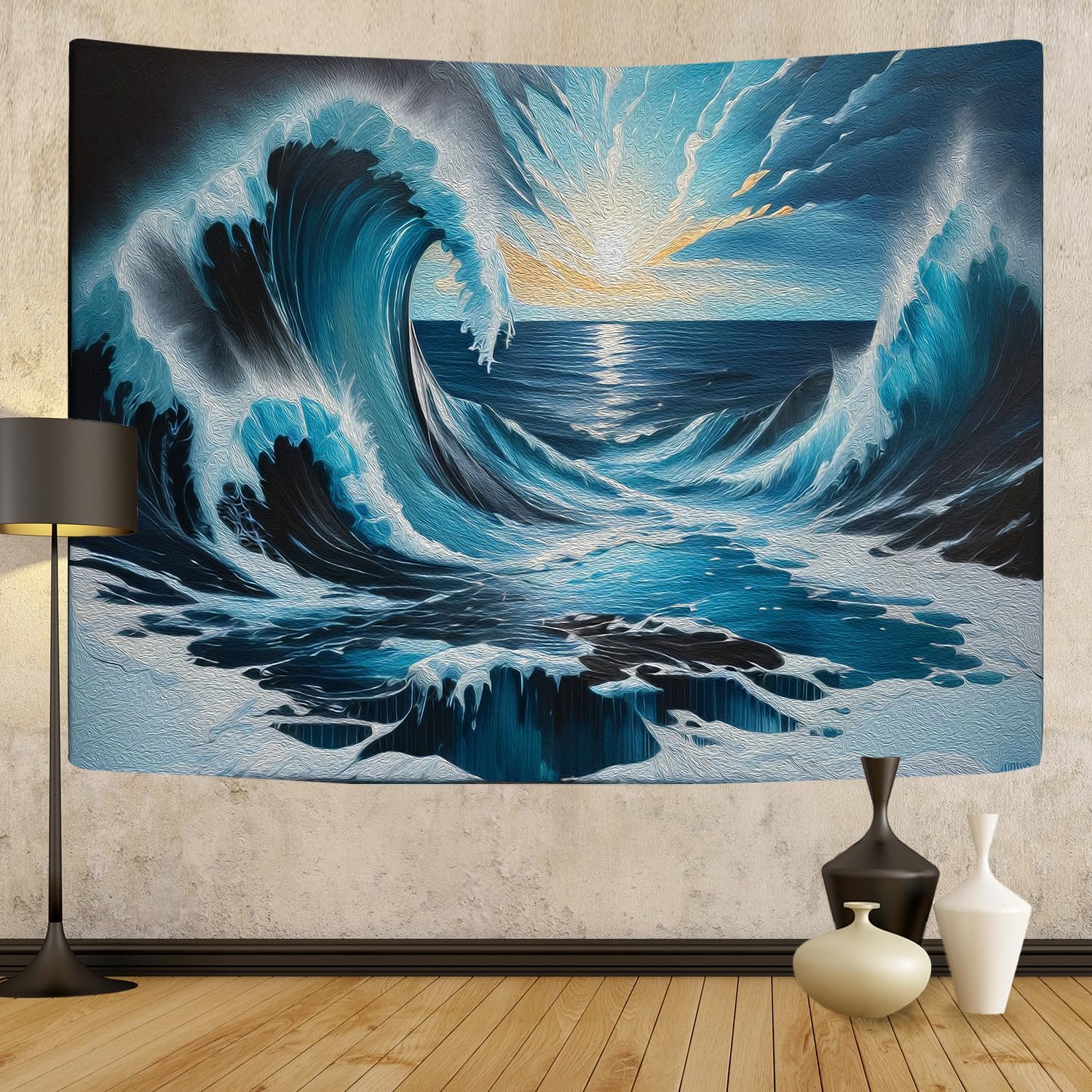 Classroom Tapestry Wall Hanging Science Lab Backdrop Decorations