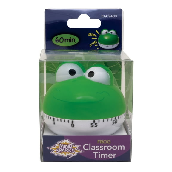Mind Sparks Classroom Timer Frog, Frog, Approx. 2-1/4" Height, 1 Timer