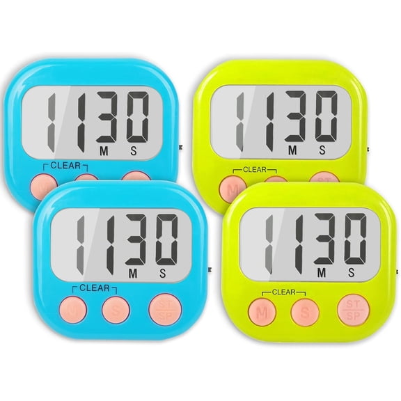 Classroom Timers for Teachers Kids Large Magnetic Digital Timer 2 Pack