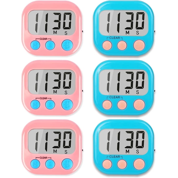 Classroom Timers for Teachers Kids Large Magnetic Digital Timer 2 Pack