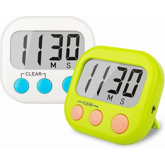 Classroom Timers for Teachers Kids Large Magnetic Digital Timer 2 Pack