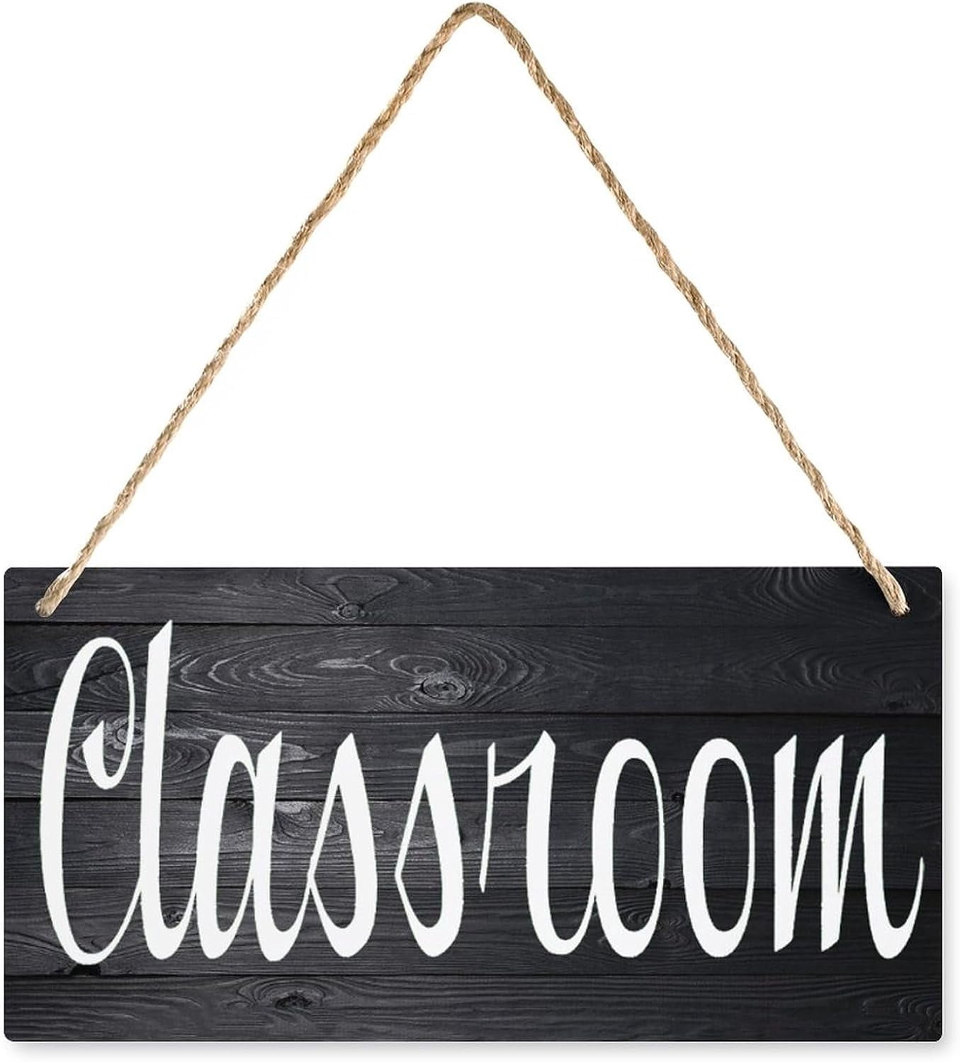 Classroom Wood Sign Teacher Student - Educational Rustic Vintage Wall ...