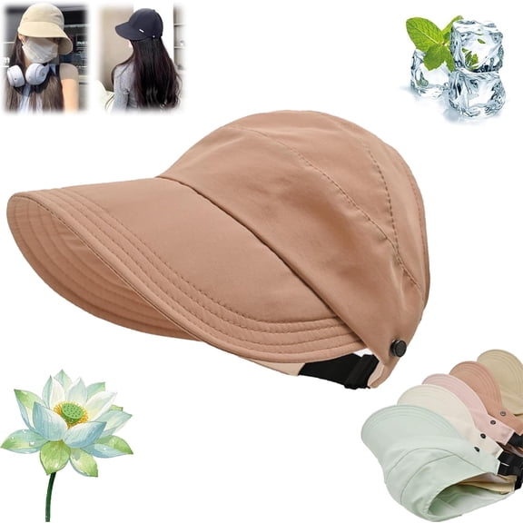 Classupery Outdoor UV Protection Hollow Top Sun Hat,2025 New Summer Adjustable Women's Wide Brim Empty top