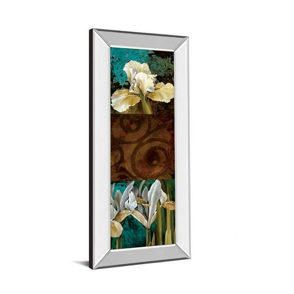 Classy Art 1295MF 18 x 42 in. From My Garden I by Linda Thompson Mirror Framed Print Wall Art