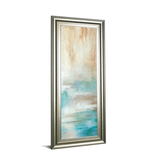 Classy Art 1671 18 x 42 in. Misty View II by Carol Robinson Framed Print Wall Art