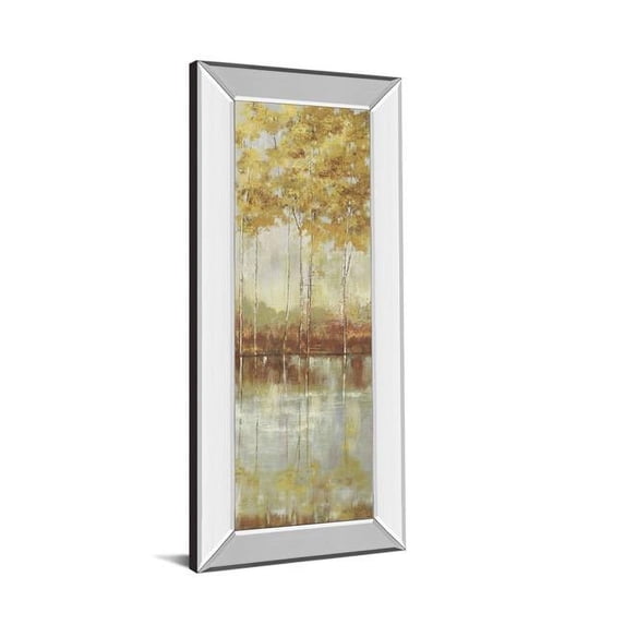 Classy Art 1863MF 18 x 42 in. Reflections I by Allison Pearce Mirror Framed Print Wall Art