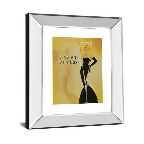 Classy Art 359MF 22 x 26 in. Taittinger Mirror Framed Print Wall Art