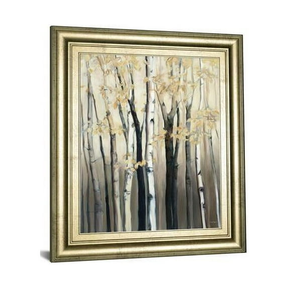 Classy Art 8273 22 x 26 in. Golden Birch I by Julia Purinton Framed Print Wall Art